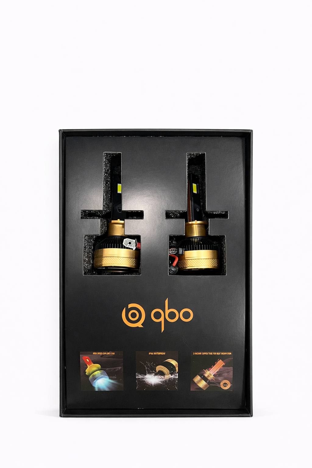 Qbo LED Headlight Kit – 300W Performance Series