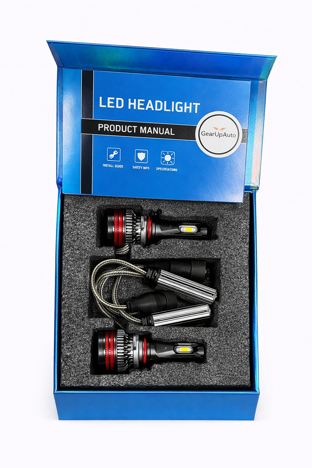 GearUpAuto LED Headlight Kit – High Performance Series